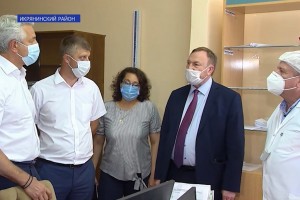 Новый глава астраханского минздрава посетил медучреждения Икрянинского района