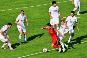Астраханский «Волгарь» ушёл от поражения на последних секундах матча