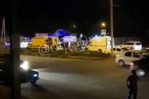 На улице Староверова в Астрахани произошло два серьезных ДТП, пострадавший в коме
