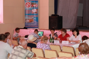 В Енотаевском районе прошла встреча с населением по профилактике диабета 