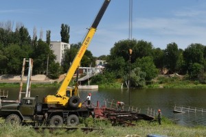 Игорь Бабушкин: в Астрахани мост через Серебряную Воложку должен быть открыт в октябре