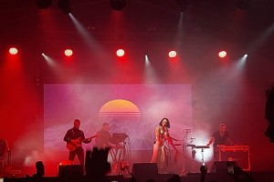 Концерт IOWA в Астрахани прошёл на центральной набережной Волги