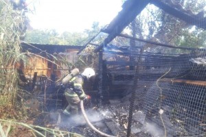В Астраханской области сгорели жилой дом и&#160;три хозпостройки за&#160;сутки