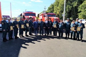 В Белгородской области открыто новое  здание пожарно-спасательной части