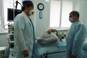 На основе соглашения астраханские медики проходят практику в ведущей больнице Калмыкии