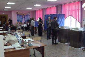 В Астраханской области самую высокую явку на выборах показал Черноярский район