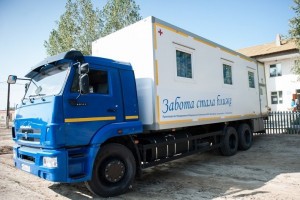 Мобильная поликлиника переезжает на север Астраханской области