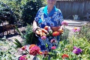 В Астраханской области  выбирали «Лучший дворик» пенсионеров