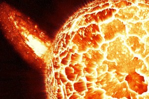 Вспышка на Солнце породила магнитную бурю, которая движется в сторону Земли
