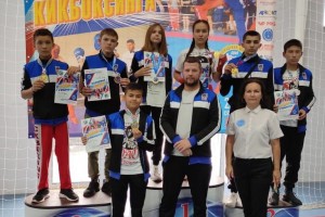 Астраханские кикбоксеры завоевали 6 золотых медалей на Открытом кубке Волгоградской области