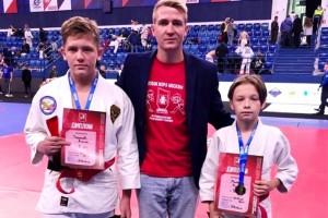 На Кубке мэра Москвы по рукопашному бою юные астраханцы выиграли две медали