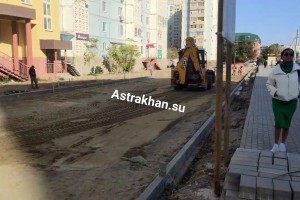 В Астрахани у лицея №2 появится благоустроенный сквер, прогулочная зона и парковка