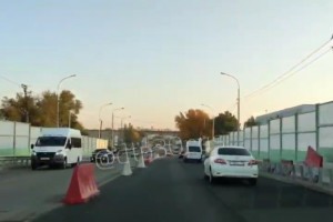 На Милицейском мосту в Астрахани открыли все полосы для движения
