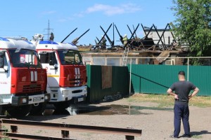 Неосторожность привела к смертельному пожару в Астраханской области