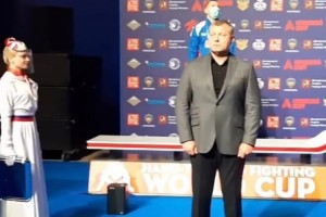 Губернатор Астраханской области поздравил финалистов Кубка мира по рукопашному бою