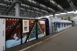 В Астрахань из Великого Устюга прибудет поезд Деда Мороза