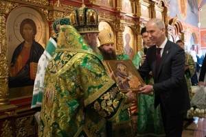 Вице-губернатор Астраханской области поздравил митрополита Никона с&#160;днем тезоименитства