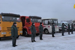 Автопарк белгородских спасателей пополнился семнадцатью единицами новой техникой (видео)