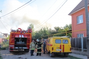 Пожар по ул. Адмирала Макарова