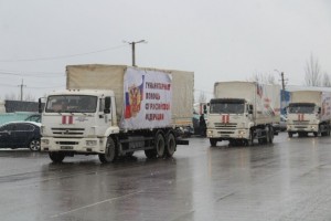 МЧС России доставлено еще более 430 тонн гуманитарной помощи жителям Донбасса и Украины