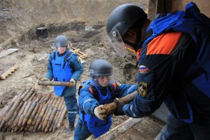 В Крыму обезвредили более 2 тысяч взрывоопасных предметов времён Великой Отечественной войны