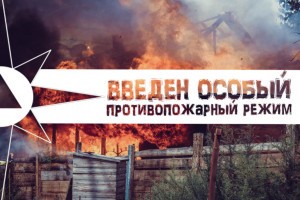 В Астрахани был введён особый противопожарный режим