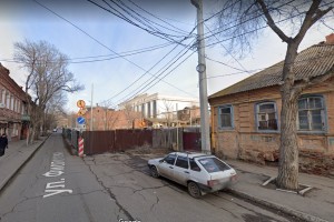 В Астрахани почти на год частично закрыли улицу Фиолетова