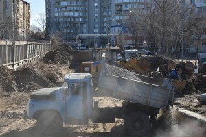 В Астрахани удлиняют прогулочную зону на Комсомольской набережной