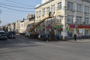 В Астрахани приступили к помывке фасадов исторических зданий