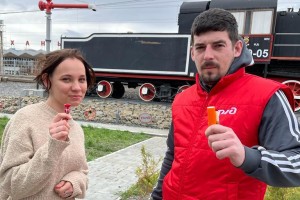Посетителям парка Железнодорожников в Астрахани напомнили о вреде курения