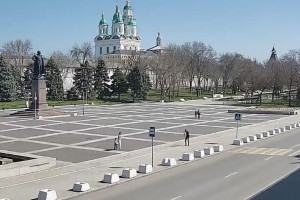 На площади Ленина в Астрахани появилась новая остановка