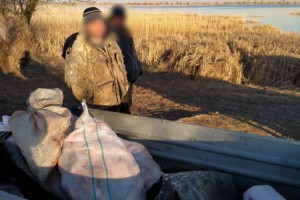 Под Астраханью полицейские изъяли у&#160;браконьеров 123 килограмма улова