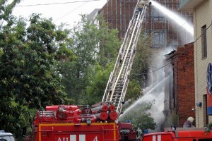 В Астраханской области сгорели квартира и&#160;баня