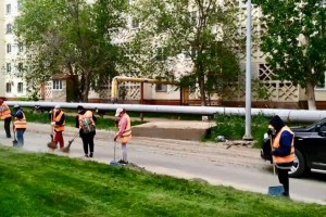 В Астрахани приводят в&#160;порядок улицу Валерии Барсовой