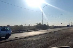 В Астрахани возобновили ремонт Нового моста