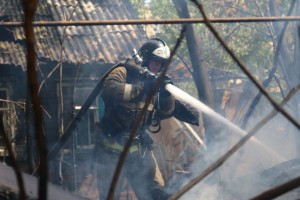В Астраханской области по неосторожности произошло два пожара