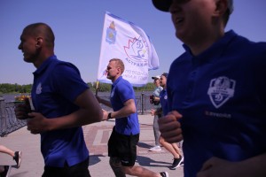 Астраханская школа по водному поло провела акцию «Мой первый километр»
