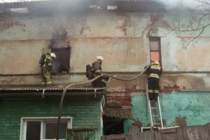 Неосторожное обращение с огнём привело к двум крупным пожарам в Астраханской области