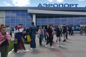 В Астраханский аэропорт поступило сообщение о&#160;минировании