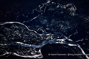 Космонавт опубликовал фотографию Волги из космоса
