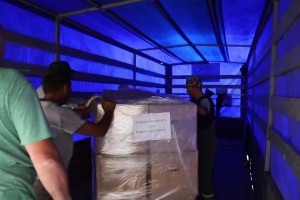 Из Астрахани в ЛНР отправили 5 тонн гуманитарного груза
