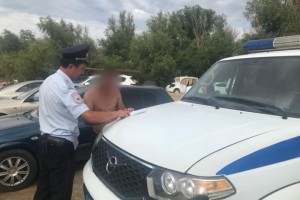 Астраханская полиция провела очередной рейд на городском пляже