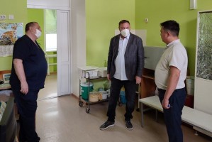 В Астраханской области ремонтируют харабалинскую поликлинику