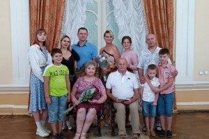 Астраханцы отметили 50-летие со дня свадьбы