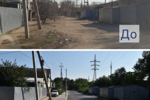 В Астрахани на улице Ботвина восстановили 1,6 километра асфальта