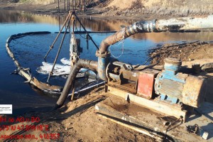 На территории Ильинских нефтеям под Астраханью вновь произошло экологическое ЧП