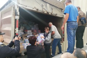 В Кременской район ЛНР доставили учебники для школьников