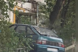 Астраханская полиция нашла и&#160;наказала водителя, который припарковался на тротуаре
