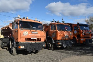 Астраханские коммунальщики заготовили для борьбы с гололёдом 875 тонн соли