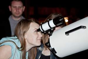 В Астрахани впервые прошла "Ночь тротуарной астрономии"